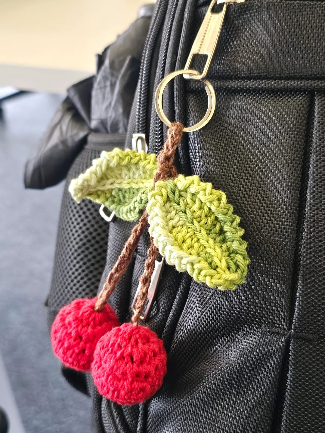 Acessório delicado em crochê